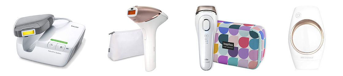 Different IPL Hair Removal Devices